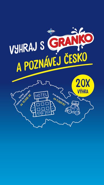 Vyhraj s GRANKO a poznávej Česko.