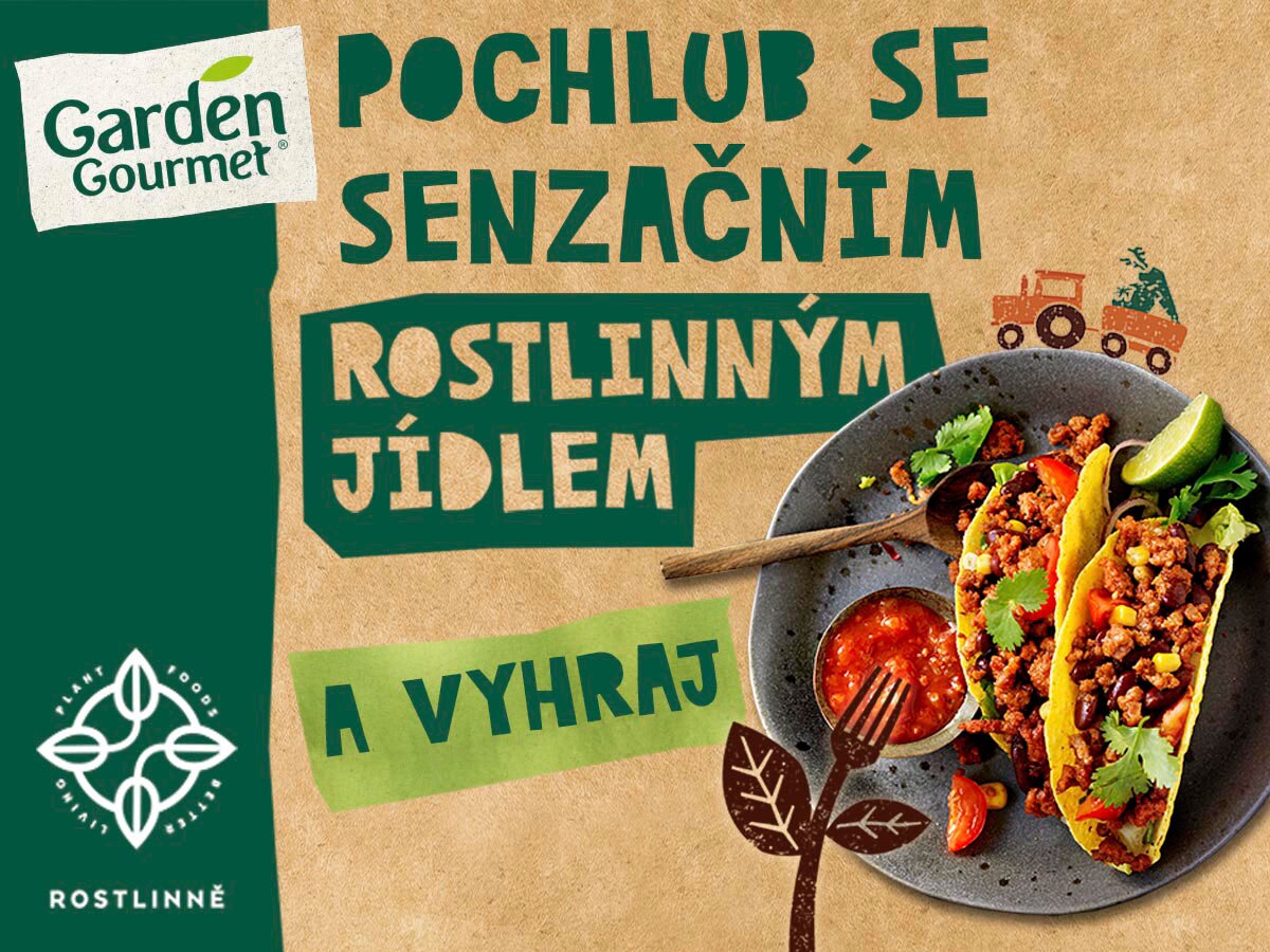 Soutěž o nejlepší rostlinné jídlo s Garden Gourmet.
