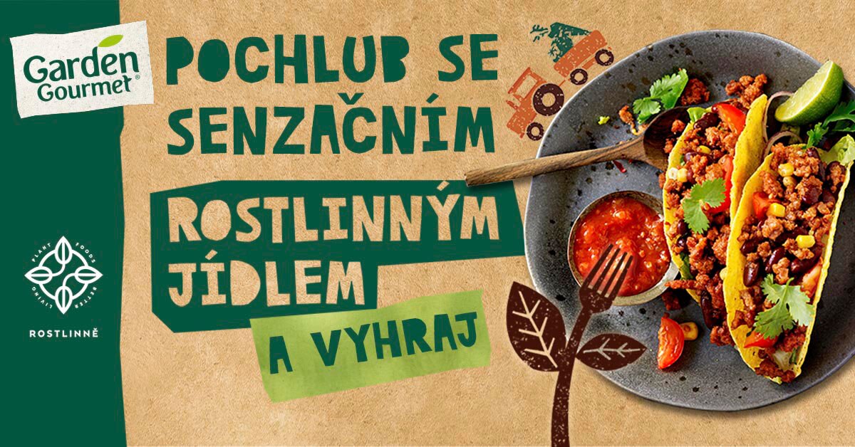 Soutěž o nejlepší rostlinné jídlo s Garden Gourmet.