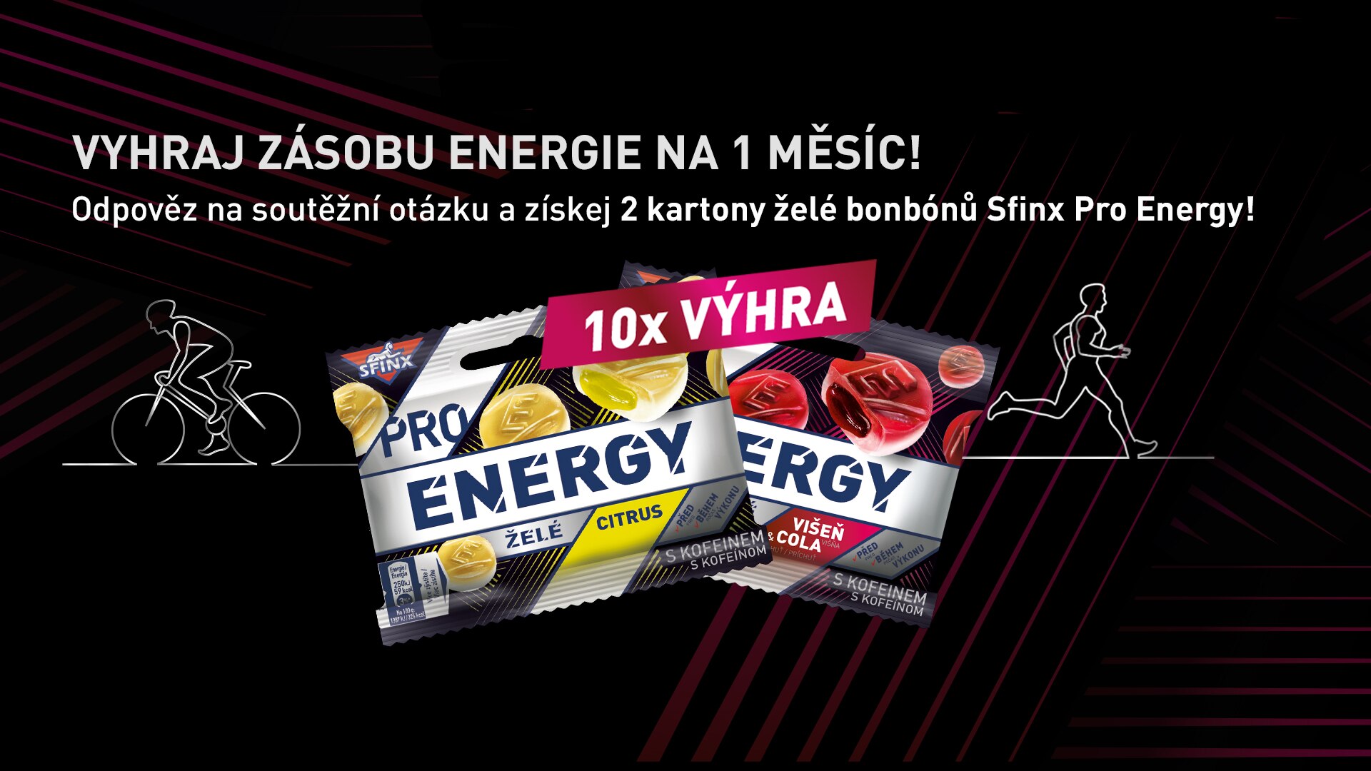 Soutěž se SFINX PRO ENERGY!
