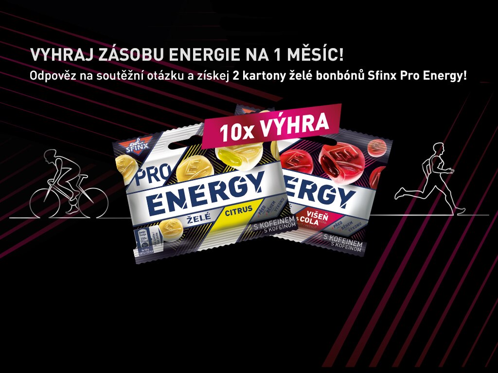 Soutěž se SFINX PRO ENERGY!