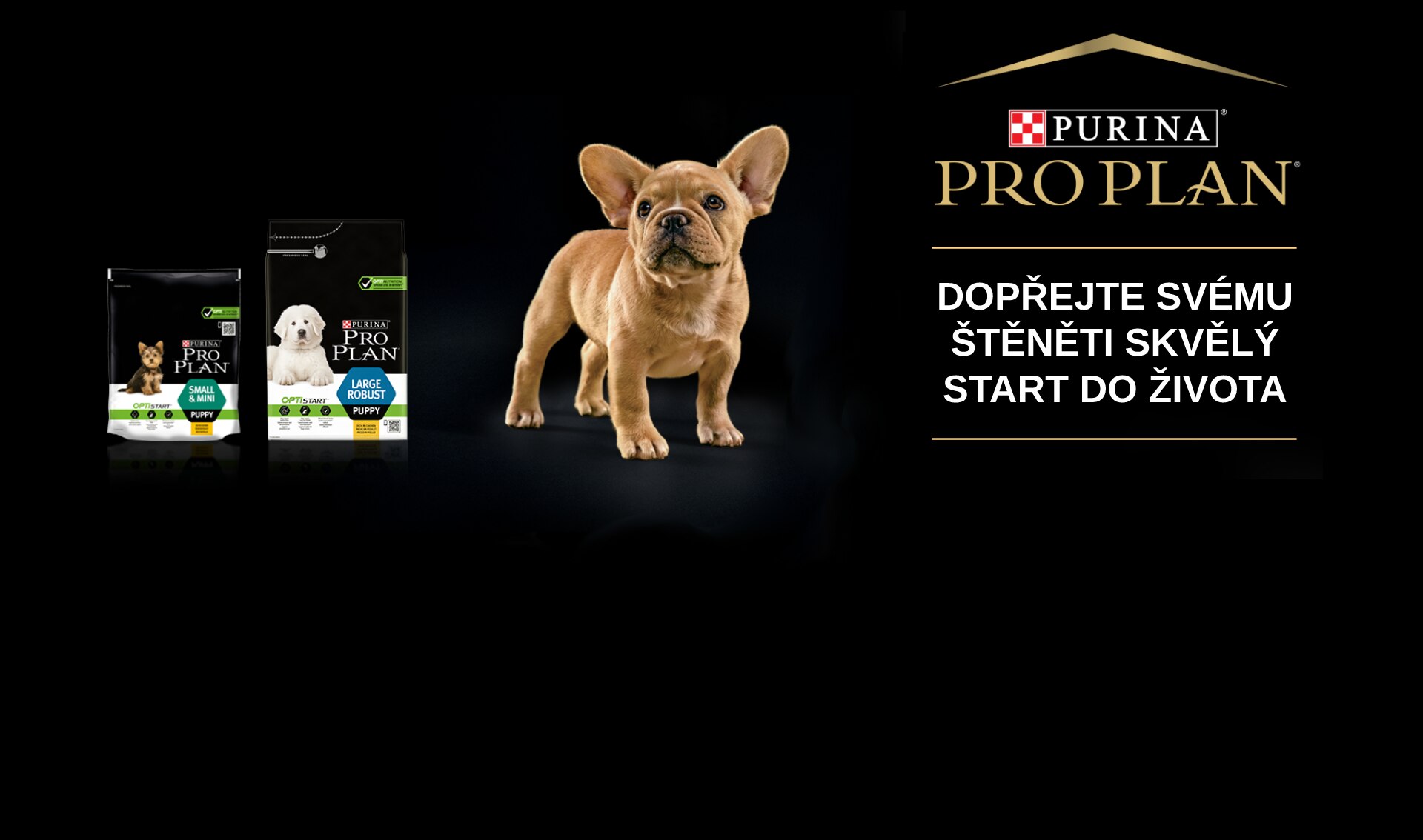 Vzorky krmiva pro štěňata zdarma