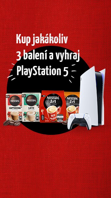 Vyhraj PLAYSTATION 5 s NESCAFÉ Mixes