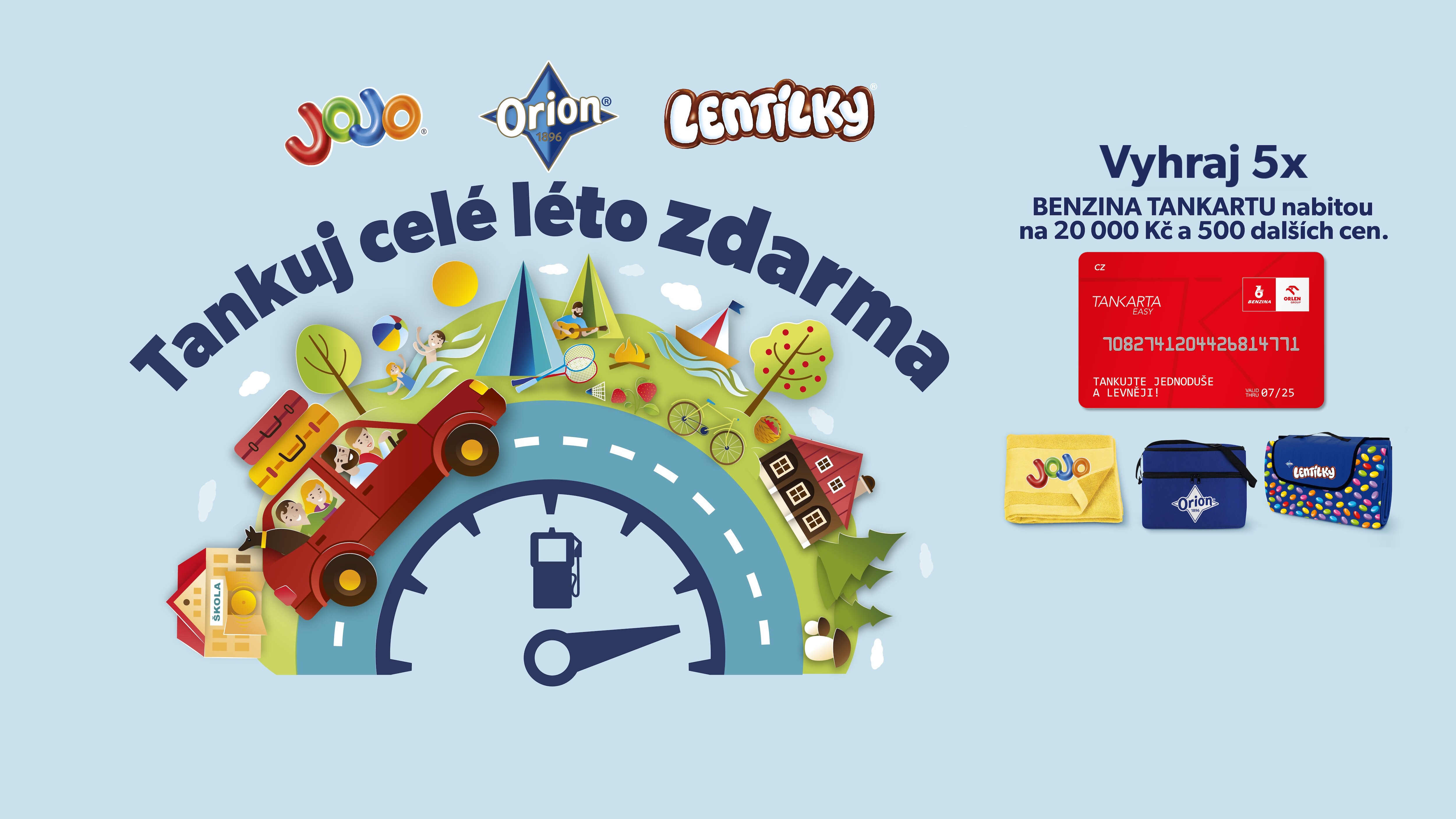 Tankuj celé léto zdarma!