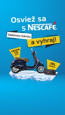 Kúpte akúkoľvek NESCAFÉ ľadovú kávu a vyhrajte jednu zo skvelých výhier!