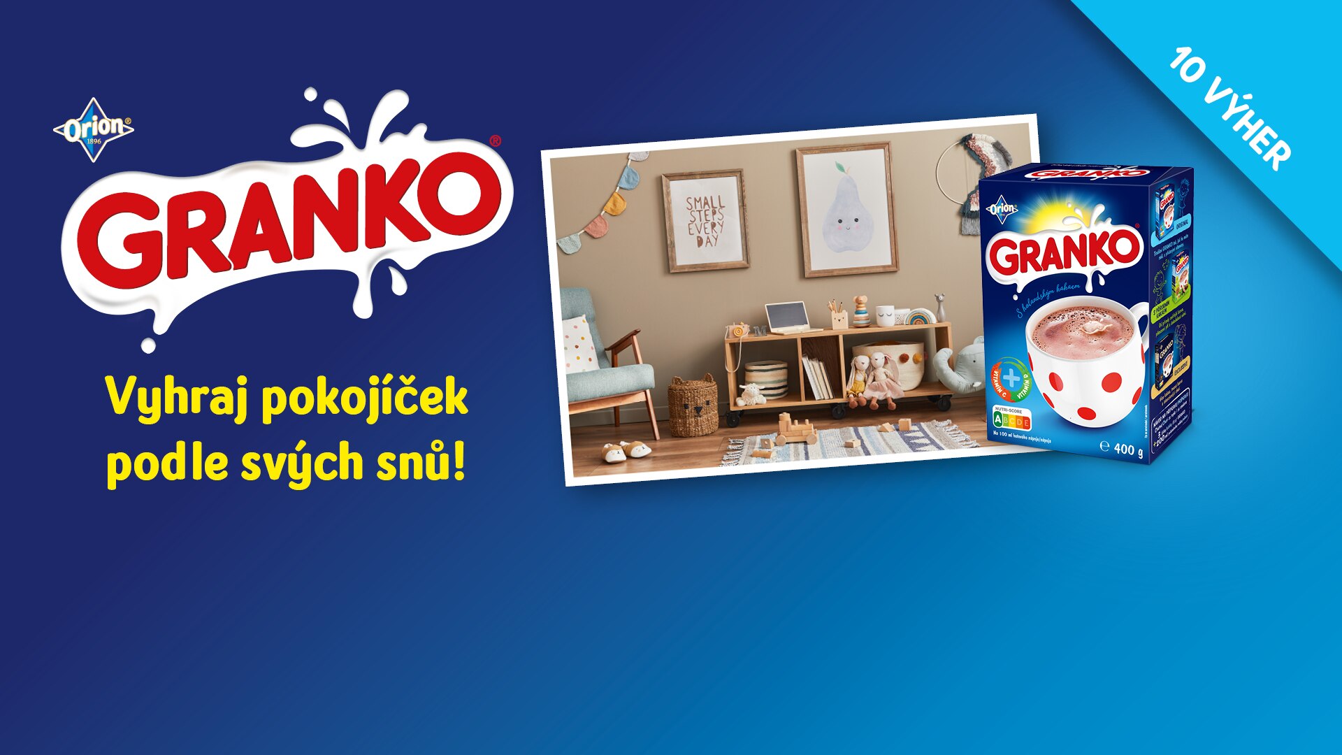 Granko soutěž o pokojík podle svých snů!