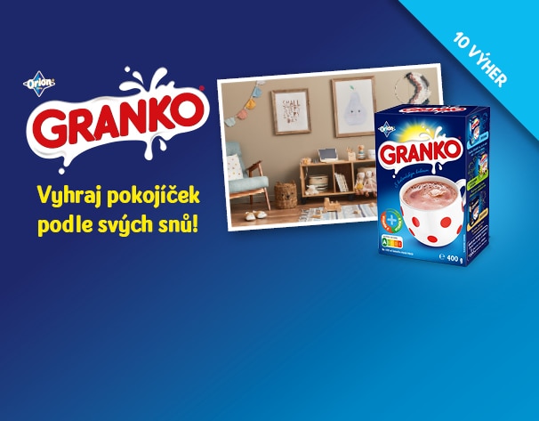 Granko soutěž o pokojík podle svých snů!