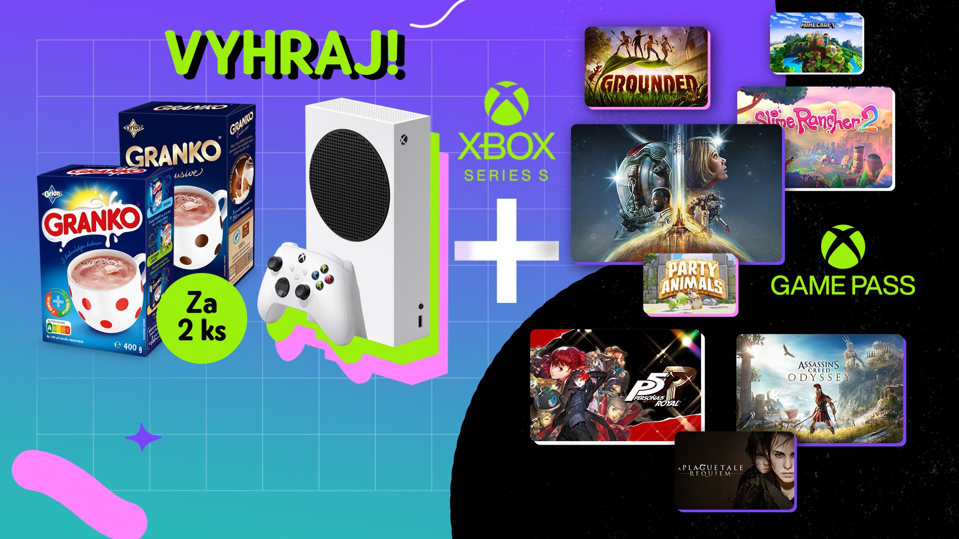 GRANKO soutěž o XBOX Series S