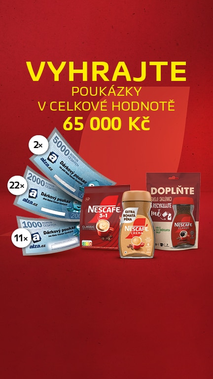 Za nákup Nescafé v hodnotě alespoň 150 Kč