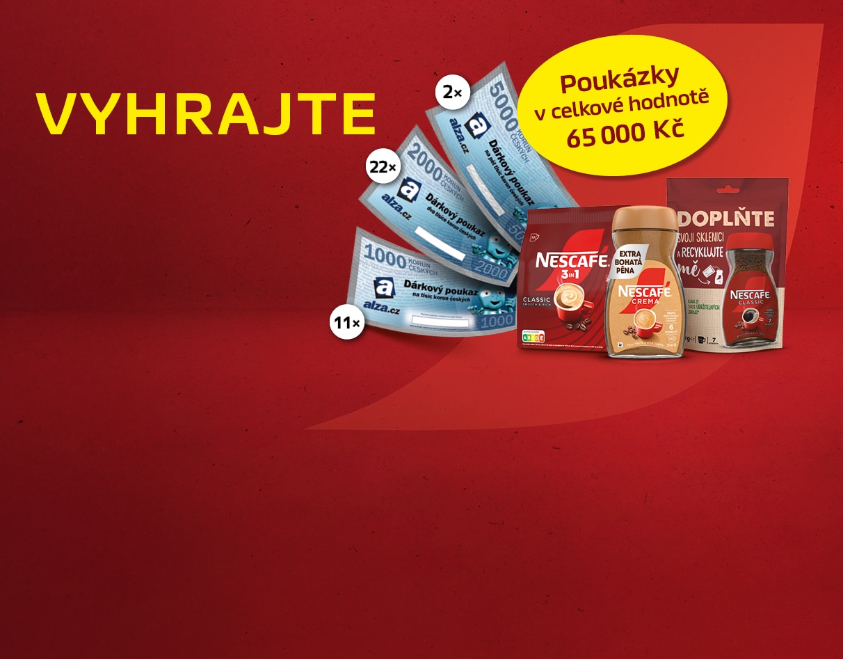 Za nákup Nescafé v hodnotě alespoň 150 Kč