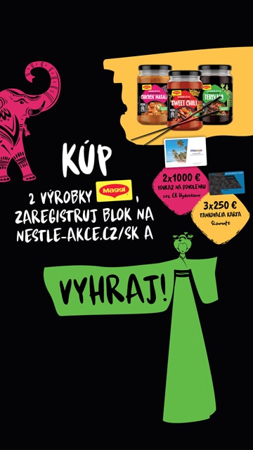 Nakúp v TESCU a zaži chuť Ázie s MAGGI !