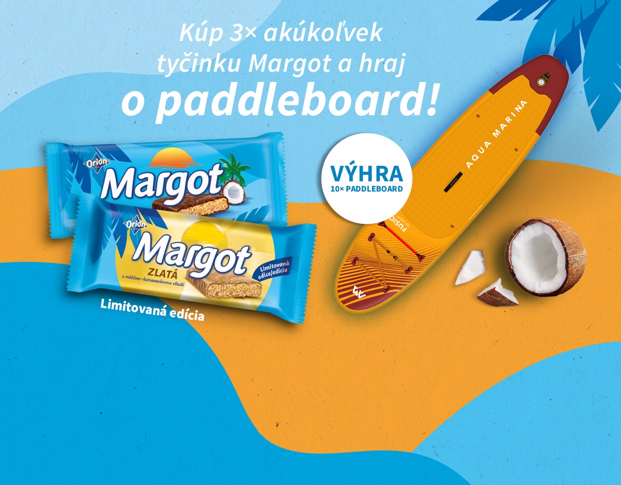 Margot súťaž o paddleboard!
