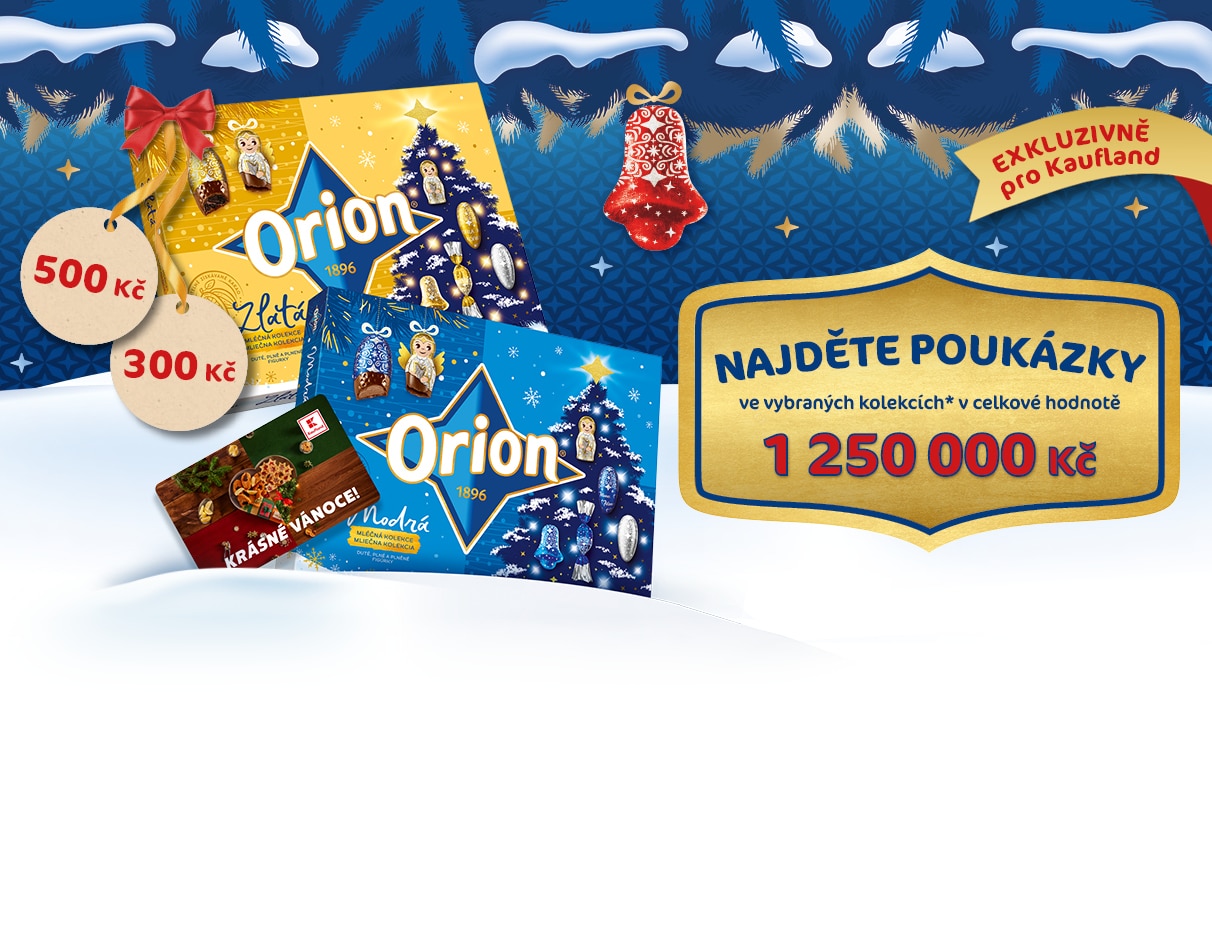 Najděte Kaufland poukázky ve vánočních kolekcích!