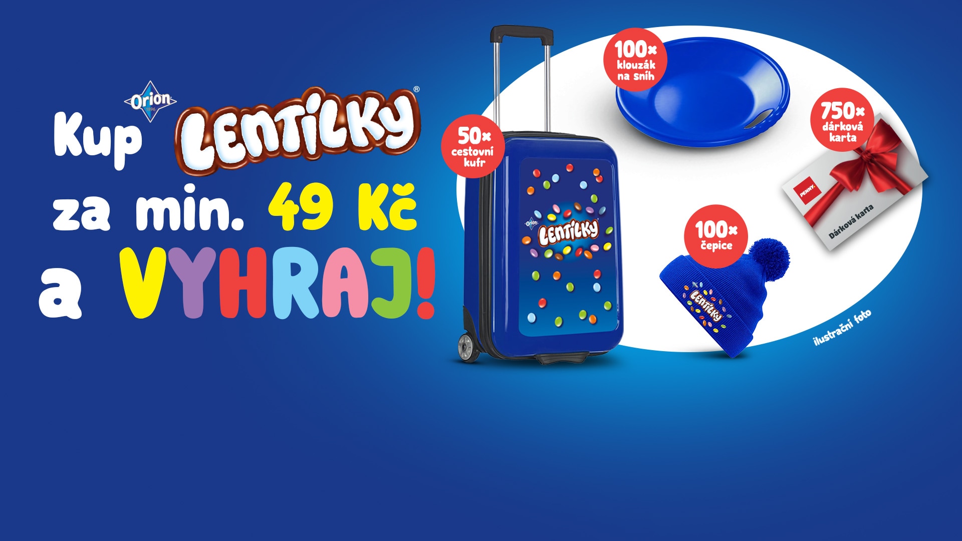 PENNY - Kup Lentilky za 49 Kč a vyhraj!